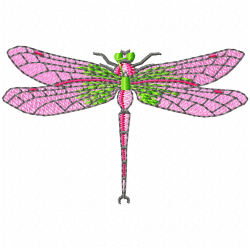 Dragon Flies Embroidery Design 6 Dragon Flies Embroidery Design 6